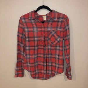 forever 21 multicolored flannel